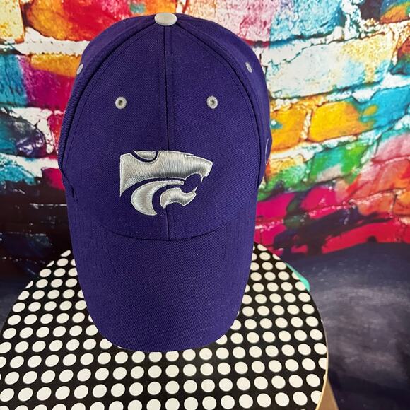 Nike Team Kansas Wildcats 100% Wool Hat One Size  Kansas State Embroidered - Picture 1 of 6